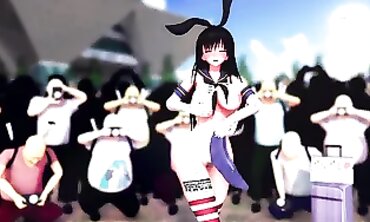 Mmd Yui Kotegawa Don’t Care what ever People say to Her. she