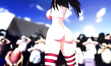Mmd Yui Kotegawa Don’t Care what ever People say to Her. she