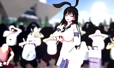 Mmd Yui Kotegawa Don’t Care what ever People say to Her. she