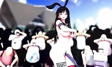 Mmd Yui Kotegawa Don’t Care what ever People say to Her. she