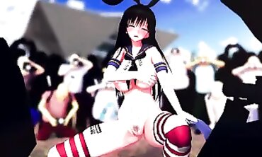 Mmd Yui Kotegawa Don’t Care what ever People say to Her. she