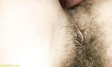 thick jugged stepmoms furry bum demolished
