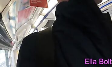 Risky Blowage inwards Teach. Caught by Stranger Jism on Face