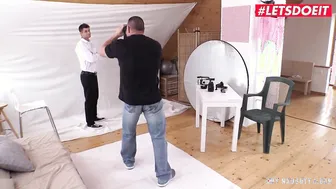 Hot Blonde Teenage Model Gets Fucked By Her Boyfriend In A Stunning Photo Shoot