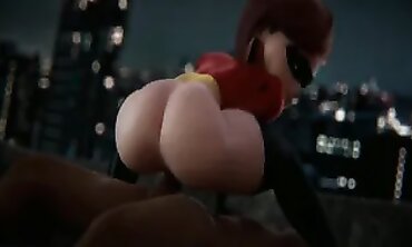 The Incredibles - Helen Parr | hottest Compilation 3 DIMENSIONAL Animations 1920x1080p60fps |
