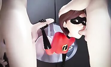 The Incredibles - Helen Parr | hottest Compilation 3 DIMENSIONAL Animations 1920x1080p60fps |