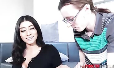 PORNSTARPLATINUM Meaty Breasted Sweetie Violet Myers Railing Fat Penis
