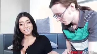 PORNSTARPLATINUM Meaty Breasted Sweetie Violet Myers Railing Fat Penis