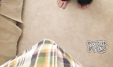 Teenager Ash-blonde's Inexperienced Debut - Gulping Meaty Geyser on Camgirl Platform