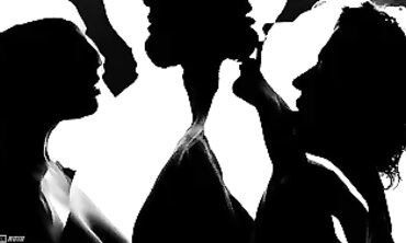 Mé·nage à Trois - (Silhouette Inhale and Boinked trio Way)
