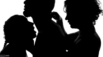 Mé·nage à Trois - (Silhouette Inhale and Boinked trio Way)