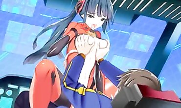 女神にキスを！　ティナ（パイロットスーツ）