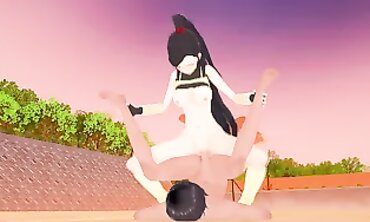 Dragon Quest 11 - Fuck-fest with Jade - 3 DIMENSIONAL Animation