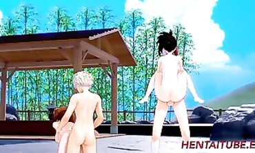 Boku no Hero Toon - Bakugou Nails Uraraka and Todoroki Romps Momo