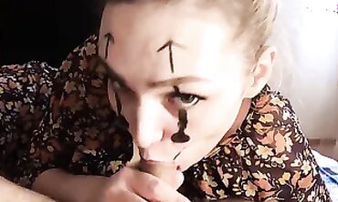 Cheery Neighbors Deep-throats My Lengthy Spunk-pump and I Rear end Fashion