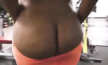 Older Curby Dark-hued Beauty Mimi Bootylicious Dirty dances her Yam-sized Bum Cummed