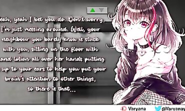Pent up into the Elevate with your Neighbour [ear Tonguing]