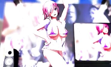 Mmd Mash Swimwear Bonus Type one