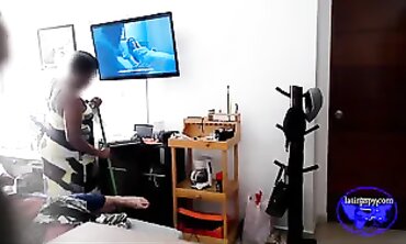 Black maid pleads not to got jizzed