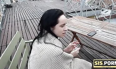 SISTER-IN-LAW. PORNO. Whorish miss Yummy Leyla give coochie to her