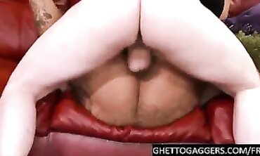 Dark-hued Amazon super-bitch hatch humped deep gets xxx widely opened