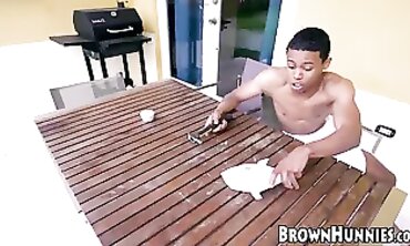 Exquisite african inexperienced blows lengthy boner and porks for money