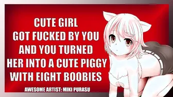 Transformation of a bimbos in a Pig while you are Porking her