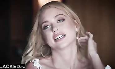 BLACKED Fuckfest-addicted Petite Blond cant Stand against humungous ebony trouser snake