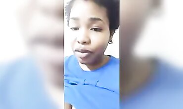 African doll pumps a XXL titty for Youtube
