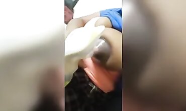 African doll pumps a XXL titty for Youtube