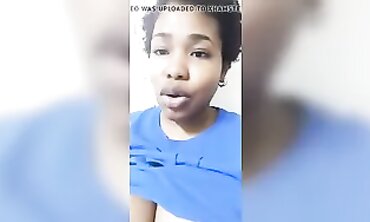 African doll pumps a XXL titty for Youtube
