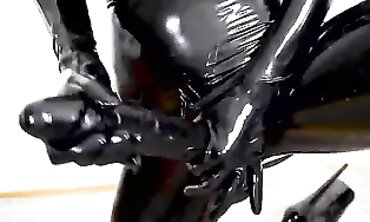 Condom Mistress indeed Romps up your Bum