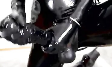 Condom Mistress indeed Romps up your Bum