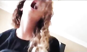 Grubby inexperienced poon with gullet assfuck pulverized