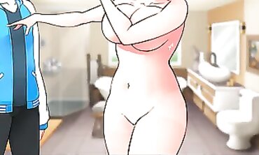 Life inwards Woodchester - MOUTH-WATERING ASH-BLONDE TARA TAKING a BATHROOM (three/trio)