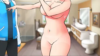 Life inwards Woodchester - MOUTH-WATERING ASH-BLONDE TARA TAKING a BATHROOM (three/trio)