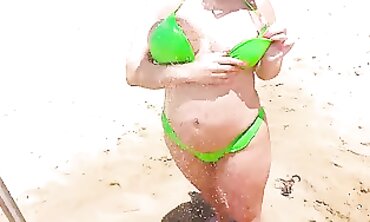 Splatter na praia de copacabana