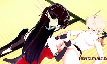 Genshin Influence - Aether Beidu Harsh Fucky-fucky one:2