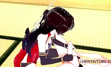 Genshin Influence - Aether Beidu Harsh Fucky-fucky one:2