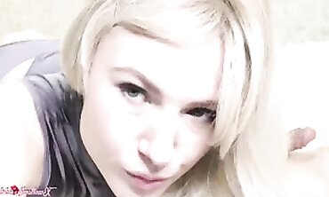 honey Platinum-blonde Deeply Lengthy Prick before Bedtime - Jizz Guzzle