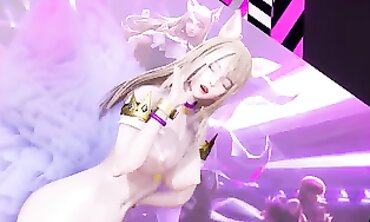 [MMD] Lupin Ahri Bare Sensuous Dance Uncensored 3 DIMENSIONAL