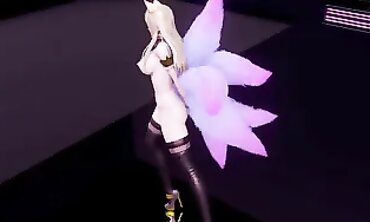[MMD] Lupin Ahri Bare Sensuous Dance Uncensored 3 DIMENSIONAL