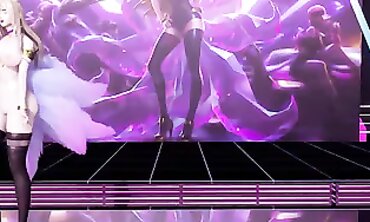[MMD] Lupin Ahri Bare Sensuous Dance Uncensored 3 DIMENSIONAL