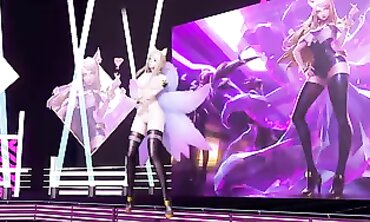 [MMD] Lupin Ahri Bare Sensuous Dance Uncensored 3 DIMENSIONAL