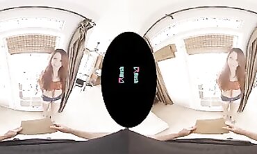 VR BIG PENIS Plumbs AUDRY MILES - Point of view Point of Look Bang-out in Motel Bedroom