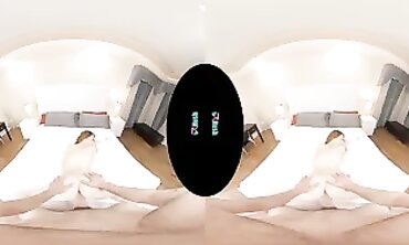 VR BIG PENIS Plumbs AUDRY MILES - Point of view Point of Look Bang-out in Motel Bedroom