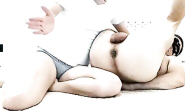 Widely opened his Bum Fuck-hole Victim Fellow Girl Dominance
