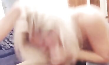 My super-sexy platinum-blonde domina has jaw-dropping deep throating skillz