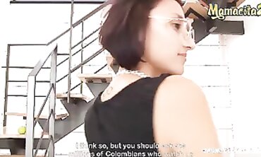 MAMACITAZ - #Luna Castillo - Bony Latina Heads From Streets And Leaps