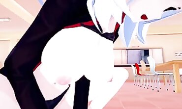 Lucifer CEO of Hell HELLTAKER 3 DIMENSIONAL ANIMATION trio/five